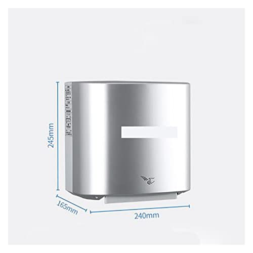 Secamanos electrico con sensor infrarrojo e interruptor de aire caliente 4