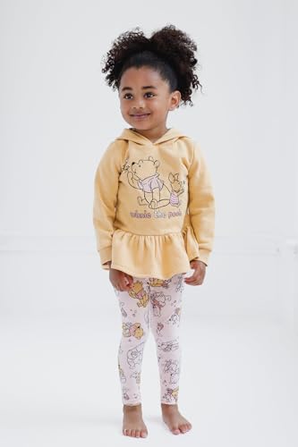 Image of Disney Junior Fleece Pullover Hoodie and Leggings Outfit Set Infant to Big Kid Sizes (12 Months - 14-16)