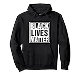 black lives matter blm supporto (edizione vintage) felpa con cappuccio