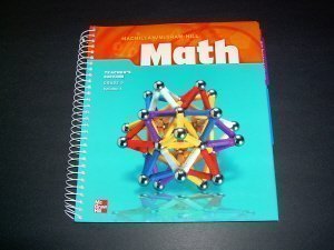 Spiral-bound Math: Teacher's Edition, Grade 5, Vol. 1, Units 1-7 Book