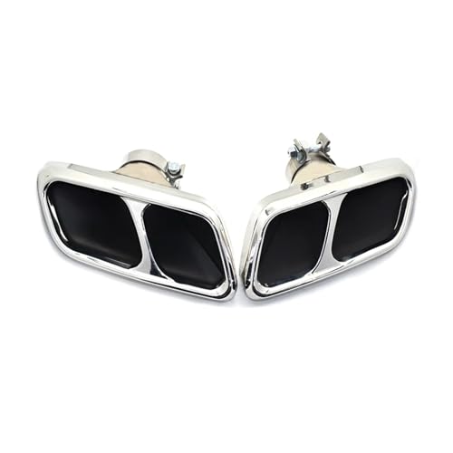 Tuyau d'échappement SVR en acier inox argenté pour Range Rover 2018-2020