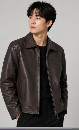 Image of SAFAISION Men's Brown Leather