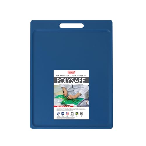 Comparison: Youtube Best Cutting Board 8 Dexas NSF Certified Polysafe Cutting Board with Handle, 11 x 14.5 Inches, Reversible Kitchen Cutting Board, Blue