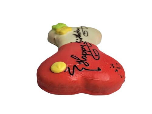 Lolo Pets Classic Geburtstagstorte für den Hund, Knochenform