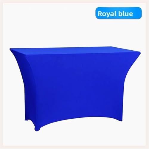 Nappe de table extensible rectangulaire 244x76cm élastique pour buffet et banquet - 4