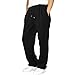 Boys Joggers Sweatpants Casual Straight Leg Open Bottom Baggy Sweat Pants with Pockets Kids Clothes, Boys Sweatpants Size 10-12