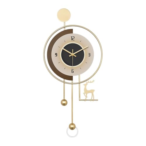 Horloge murale salon créatif d'art design chic pour décoration de maison moderne