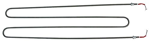 Zanolli - Radiatore per forno per pizza T2 POLIS MC16, T4 POLIS MC16 1000W 220V, lunghezza 810 mm, larghezza 214 mm, lunghezza collegamento 50 mm, M14 x 1,5