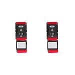 ABUS – ABUS Kofferband 620TSA/192 rot 2er Set - 41937