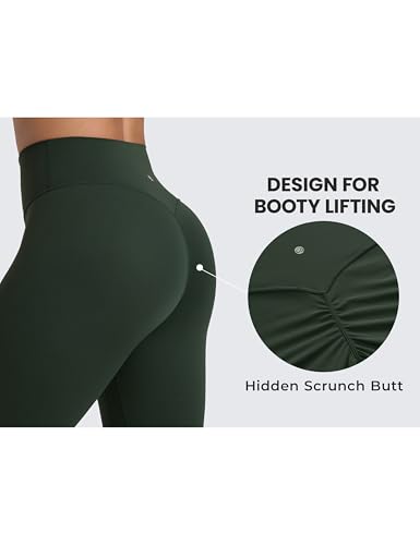 Image of CRZ YOGA Secretsculpt Leggings 25 inch | Butterlift, Buttery Soft, Moderate Compression, Workout, Pilates, No Front Seam, Booty Scrunch Butt, High Waist, for Women