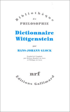 Télécharger Dictionnaire Wittgenstein PDF