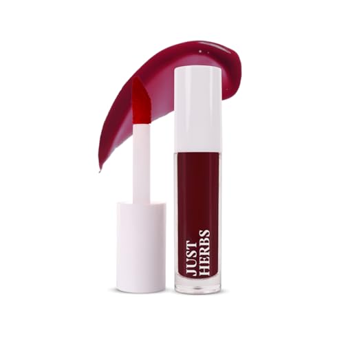 Image of Just Herbs Water Baby Smudge & Transfer Proof | 12hrs Stay | Richly Pigmented Infused with Aloe Vera Multipurpose Water Tint for Lips, Cheeks and Eyelids for Women