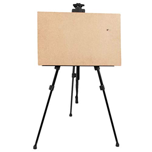 Tripé de metal reforçado com tripé de metal ExCEART para esboço de mesa de chão para exibição de des