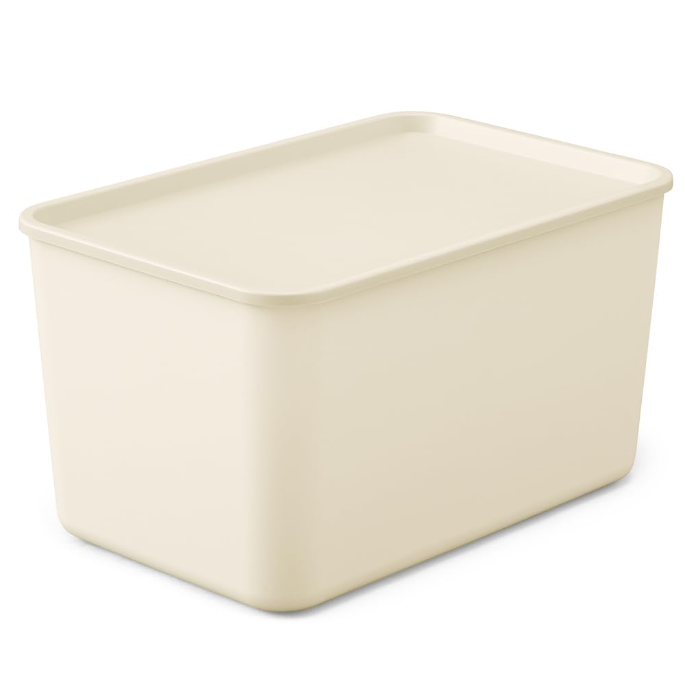 Amazon｜アイリスオーヤマ フタ付き積み重ねBOX 幅45×奥行29×高