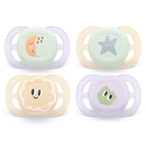 Philips Avent Schnuller 0-2 Monaten ultra start Day & Night, 4er Set,...