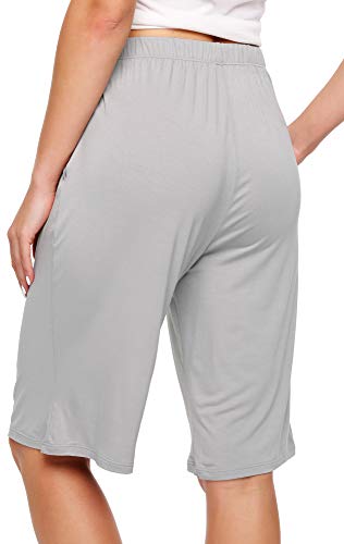 WiWi Viscose from Bamboo Soft Sleep Shorts for Women Pajama Bottoms Lounge Plus Size Lightweight Short Pants S-3X2