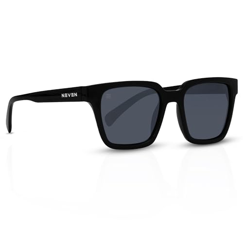 NEVEN Venice Polarized Sunglasses - Fashionable Retro Glasses - Rectangle Sunglasses for Everyday Wear