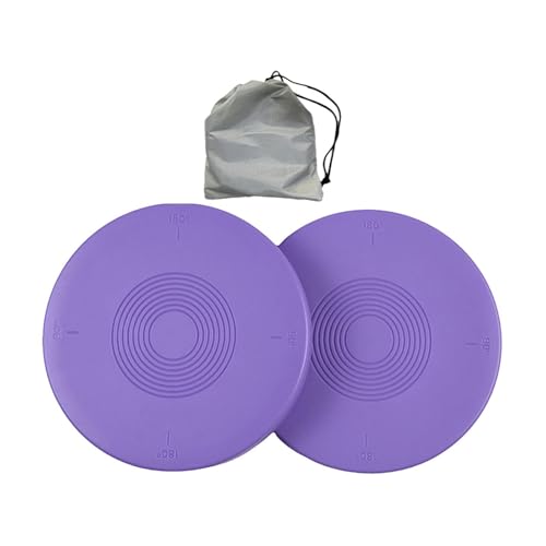 Folpus バレエ ターニングボード バレエ トレーニング 器具 ダンサー バランス 回転プレート ウエスト ツイスト ディスク スポーツ ワークアウト ダンス用 2個