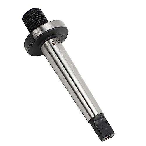 All Industrial 1MT Shank to 1/2in‑20 mm Threaded Drill Chuck Arbor Hardened Morse Taper MT1 Adapter,Used for Tapping Machine, Drilling, Milling, Boring Machine, Pneumatic Tools, etc.