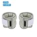 PATIKIL Ankle Weights 1lbs, Wrist Weights Adjustable Leg Weights Sets for Women Men Aerobics Gym Yoga Walking Running, Grey