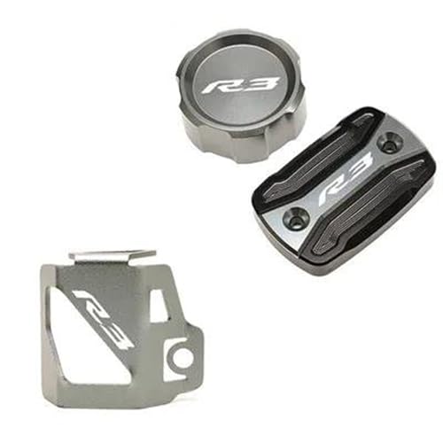 Protector depósito líquido freno YZFR3 resistente a impactos traseros y delanteros