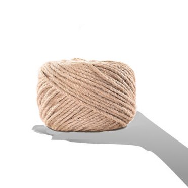 Loomy 4Mm 300 Feet Natural Jute Twine Arts And Crafts Jute Rope Industrial Packing Twine For Diy Crafts, Gardening Applications,Nursery Construction, Rustic Brown #TOP3