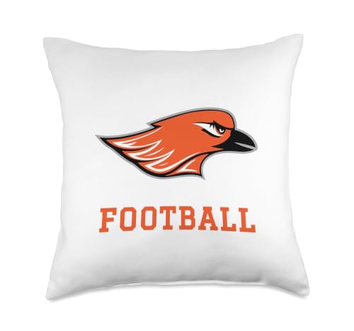 Hartford High School Hawks Football Throw Pillow