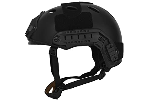 Lancer Tactical Airsoft Tactical Pj Type Helmet Lrg/Xl - Black #TOP1
