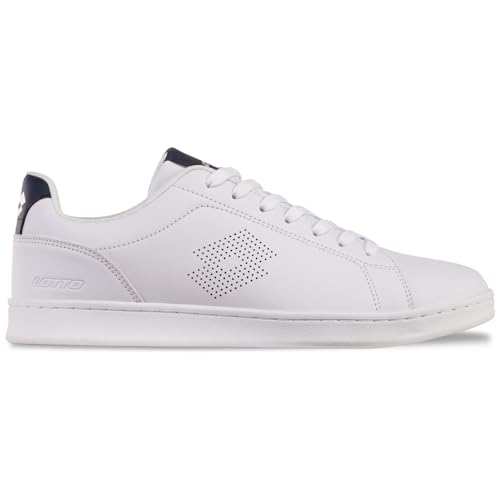Suola retrò Lotto Codice Stile: 2400210U Burgas Unisex, Bianco Nero, 44 EU