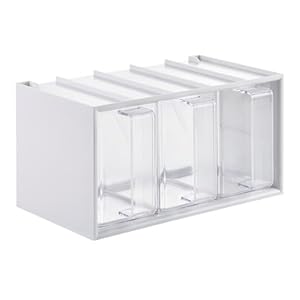 SOTECH Schüttenkasten 3er Set, weiß