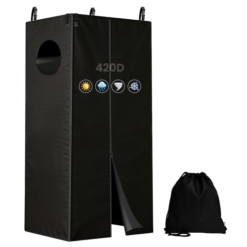 Tienda de privacidad para bote, cortina para vestuario para pontón 420D