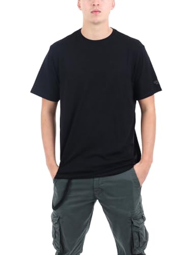 GUESS Herren-T-Shirt Modell M6RI62JR06K, Schwarz , Small
