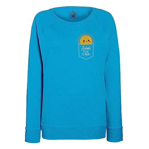 Sweatshirt femme soleil dessin mignon vêtement imprimé tendance