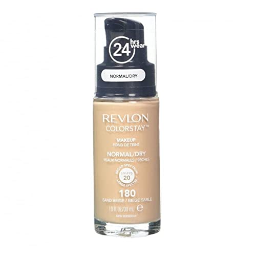 ColorStay Foundation Normal/Dry Skin by Revlon 180 Sand Beige SPF20 30ml