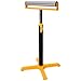 Heavy-Duty Adjustable Single Roller Stand, Material Support Stand, Suitable for Workshops, Garages, and Industrial Stations