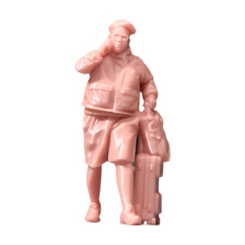 Figura masculina tirand escala 1:64 para solucionar la falta de realismo en maquetas