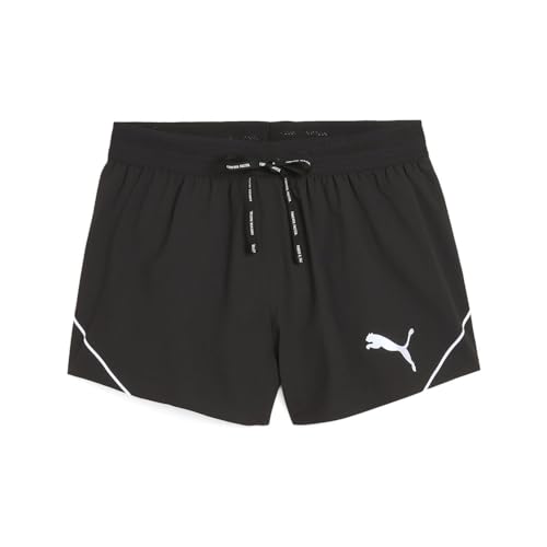 PUMA Womens Raceday Ultraweave 3 Inch Split Shorts Casual Bottoms Casual Lightweight - Black3