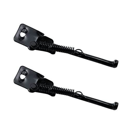 Tsnamay Suporte de bicicleta preto, 2 peças, suporte de bicicleta infantil, suporte de um lado, supo