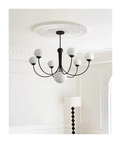 Lustre cuisine île en fer rétro et lampe suspendue salon vintage pour décoration maison