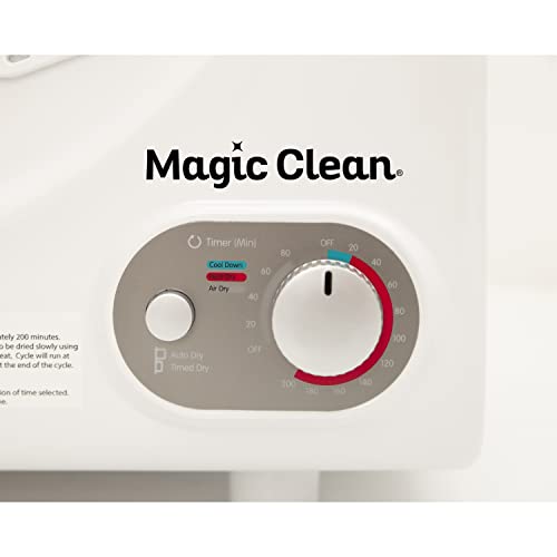 Magic Clean Mcld24Wi Clothes Dryer Portable Front Loading For Laundry, Compact For Apartments, Rv And More, White #TOP3