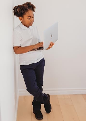 Image of Girls Adjustable Waist School Pants