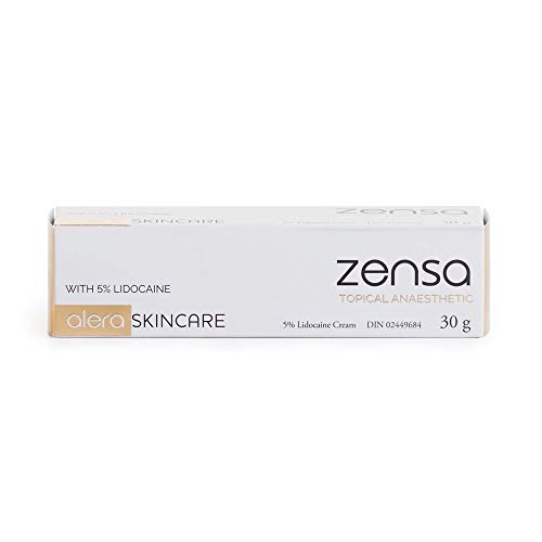 Zensa Numbing Cream 5% Lidocaine — Fast Acting Topical Anesthetic. Max Pain Relief