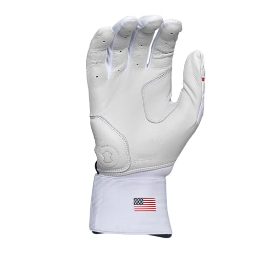 Image of Rawlings | Workhorse Baseball Batting Gloves | Compression Strap | Adult Sizes | Multiple Colors