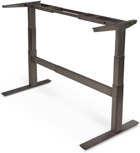 UPLIFTDESK 2-Leg V2-Commercial C-Frame Height Adjustable Standing Desk Frame (Industrial