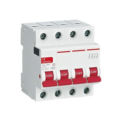 Parasurtenseur DZ47SCB 4P avec pouvoir de coupure 100 kA pour tableau