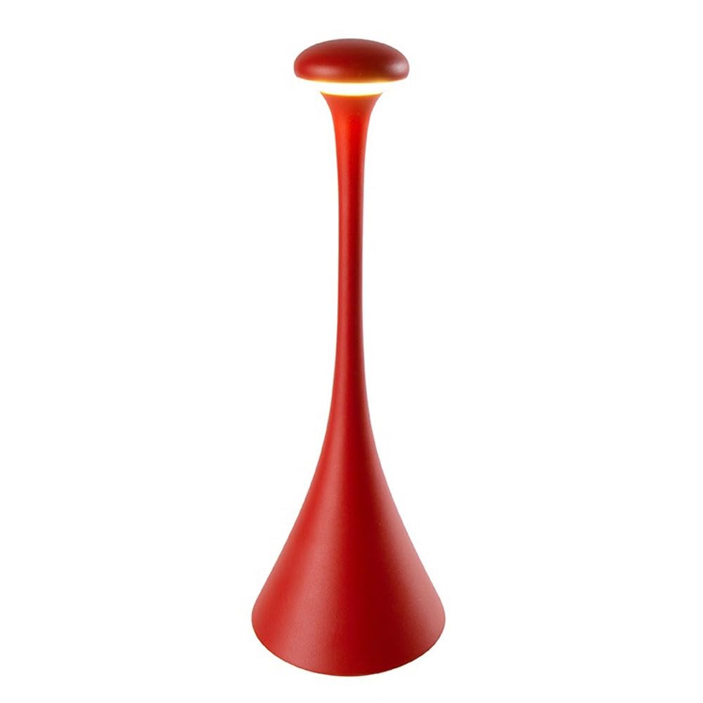 LJHFG63KUYT Bedside Lamps Desk Lamp Bedside Bedroom Atmosphere Camping Outdoor Nightstand Dorm(Red)