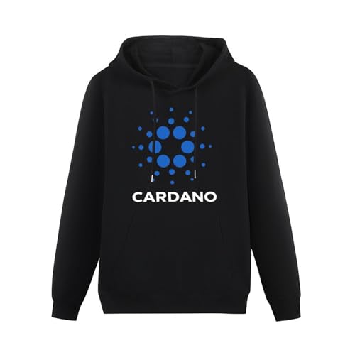 Photo de Weixiu Cardano Ada Cryptocurrency Coin Defi Finance Gift for Traders Hoody Sweatershirt Black S