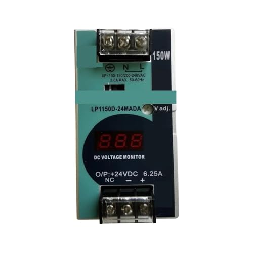 Alimentation rail DIN 150W 24V 6.25A bloc à découpage LP1150D-24MADA