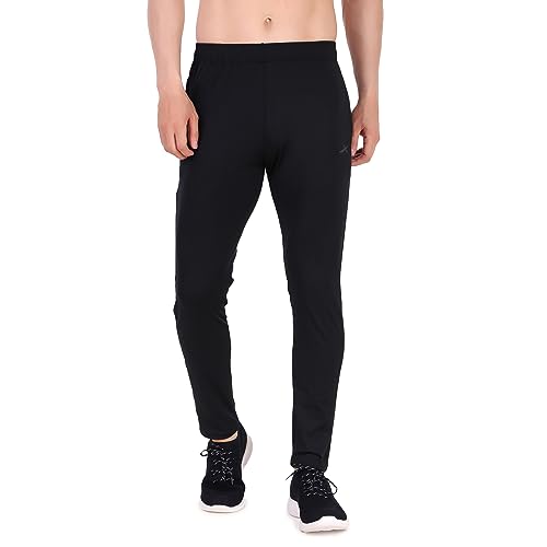 Image of Vector X 4 Way Lycra Mens Track Pant|Boys Polyester Jogger| Gym Workout Slim fit Pants| for Yoga, Running, Sports & Multipurpose Lower for man with 1 Zipper Pocket