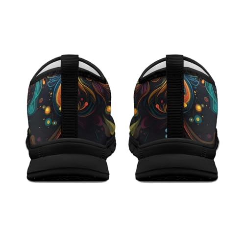 Image of Womens Slip On Walking Shoes Non Slip Loafer Breathable Holiday Travel Shoe Lightweight Casual Low Top Sneakers SizeUS 5.5-11.5